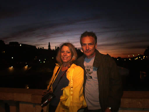 Diane & Allan in Paris at dawn